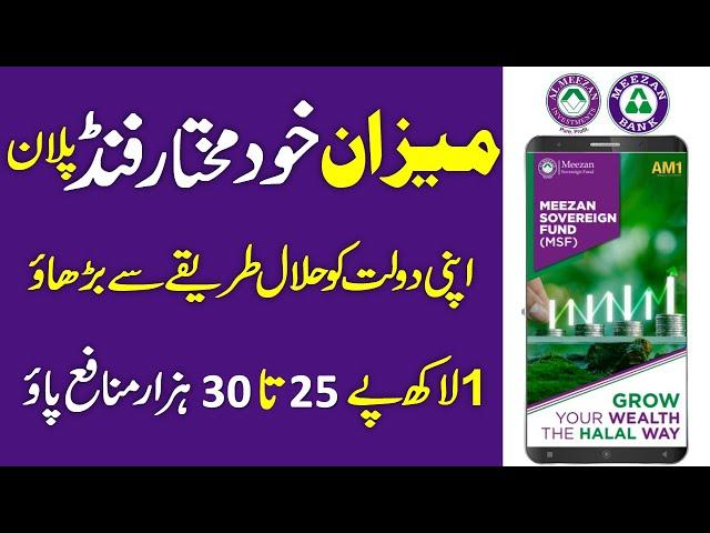 Meezan Sovereign Fund 2024 ll Grow Your Wealth The Halal Way