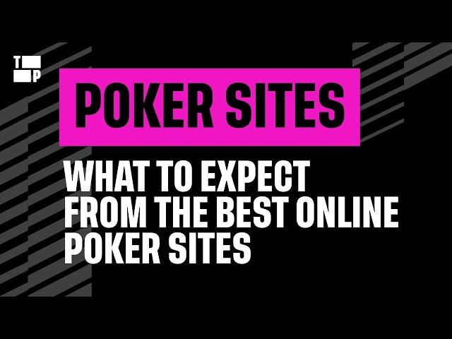 Best Online Poker Sites