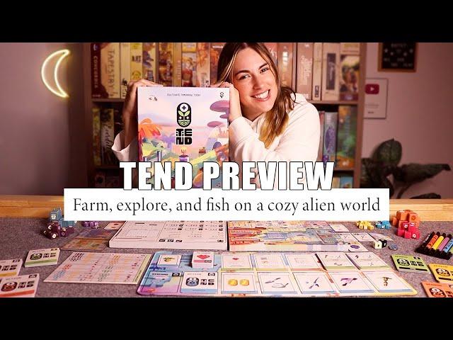 Tend Preview! | Farm, explore, and fish on a cozy alien world!