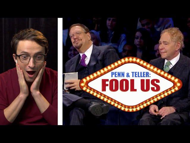 Reacting to MYSELF on Penn & Teller: Fool Us!