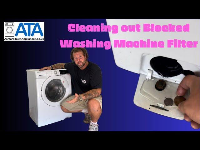 Washing Machine Pump Filter Blockage Fix