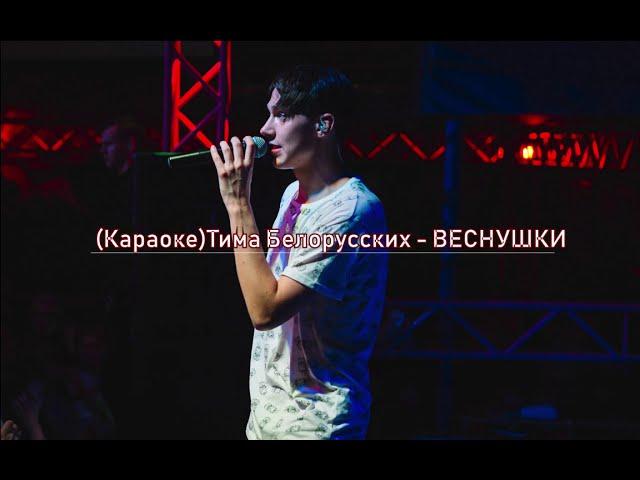 Тима Белорусских - ВЕСНУШКИ  Tima Belarusskih Vesnushki Karaoke