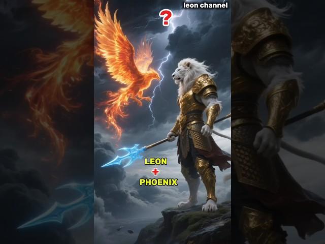 CINEMATIC HYBRID  MONSTER FUSION OF LEON AND PHOENIX#trending #shorts #hybrid #monster