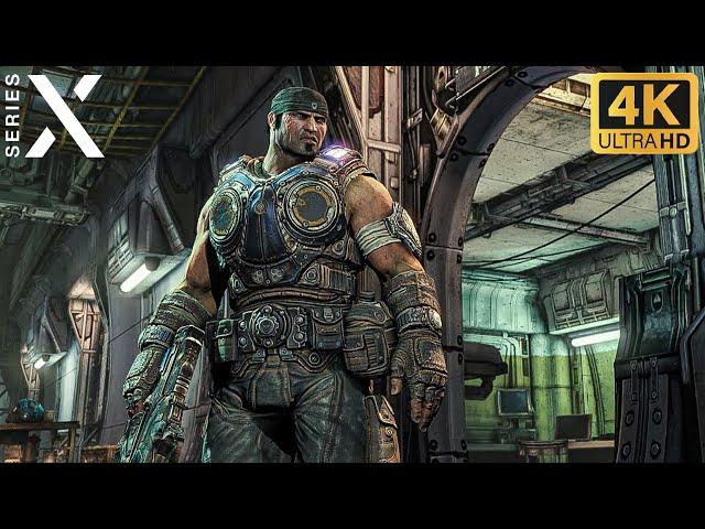 Gears of War 3 - Gameplay Xbox Series X [4K FPS]