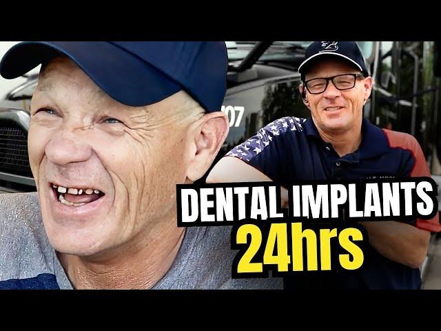 Truck Driver's Teeth Were Failing—Fixed in Just 24 Hours!