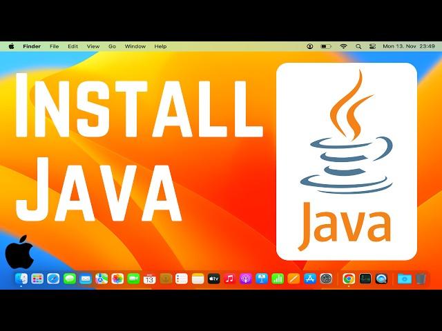 How to Install Java on Mac | Install Java JDK on macOS