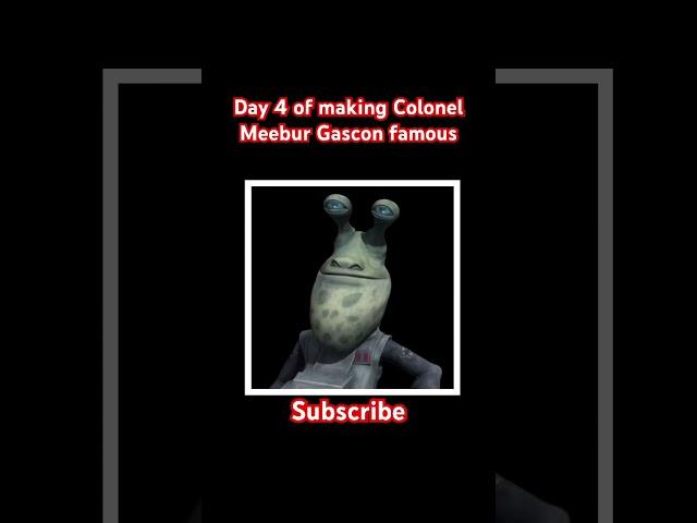 Day 4 of making Colonel Meebur Gascon famous #emotional #wade #winton #shorts #colonelmeeburgascon