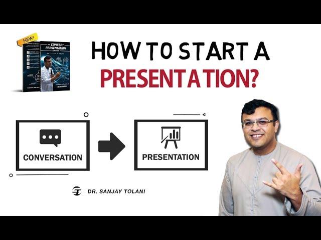 How To Start A Presentation | Insurance Presentation | Dr Sanjay Tolani