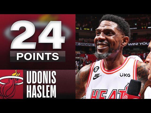 Udonis Haslem Leads Heat To Victory In His Final Regular Season Game! | April 9, 2023