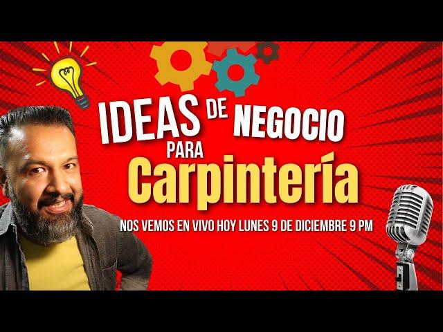 Ideas de Negocio para carpintería, genera ingresos extras