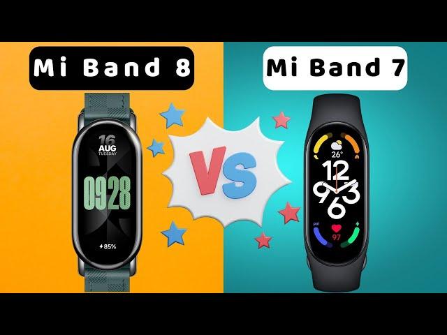 Xiaomi Mi Band 8 vs Mi Band 7