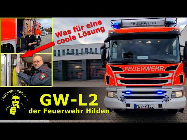 Unglaubliche Wache und ein Mega Fahrzeug: GW-L2 der FF Hilden