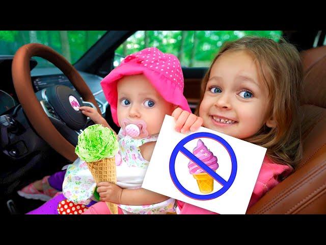 Estamos en el coche y El viaje feliz | Maya Mary Mia Familia | Canciones Infantiles