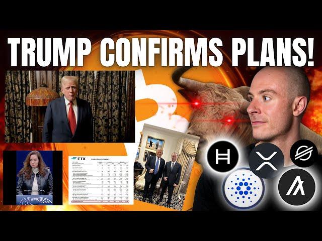 BREAKING: Trump Confirms Crypto Plans!! XRP Stablecoin Launch!! EU Bitcoin Reserve!?! FTX Repayments