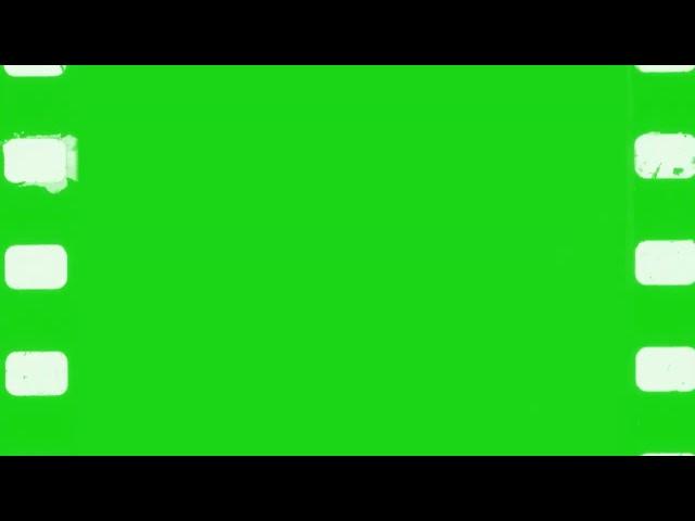 Green Screen Retro Old Film Effect  4K