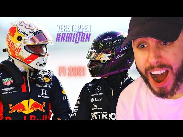 F1 2021 - Max Verstappen v Lewis Hamilton Montage Reaction!!!