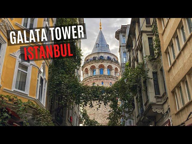 GALATA TOWER TOUR | Best Panoramic Views in Istanbul, Turkey