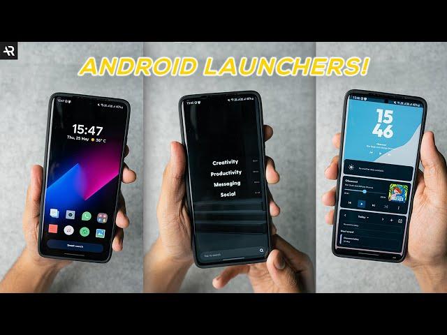 5 INCREDIBLE Android Launchers You Must TRY |  2023!