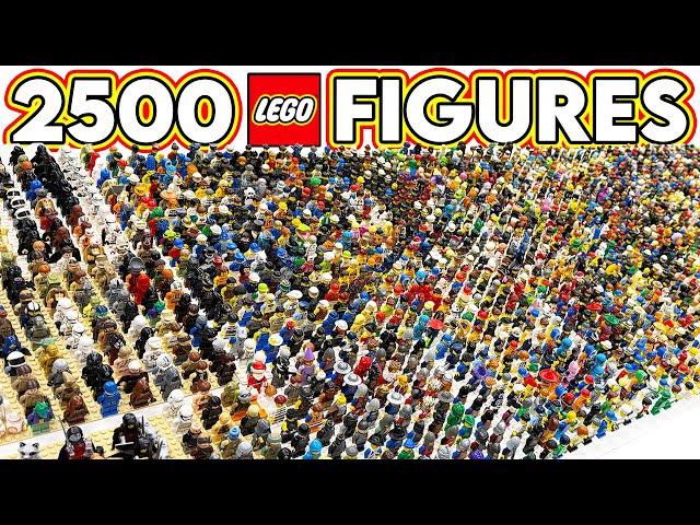 INSANE LEGO Minifigure Collection Unboxed