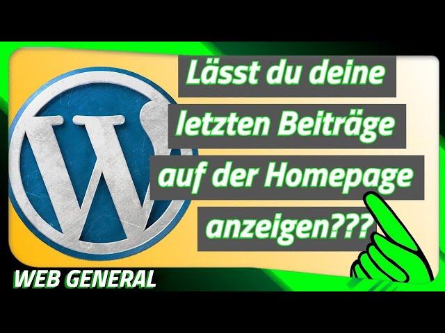 WordPress - Bestimmte Kategorie auf Startseite ausblenden