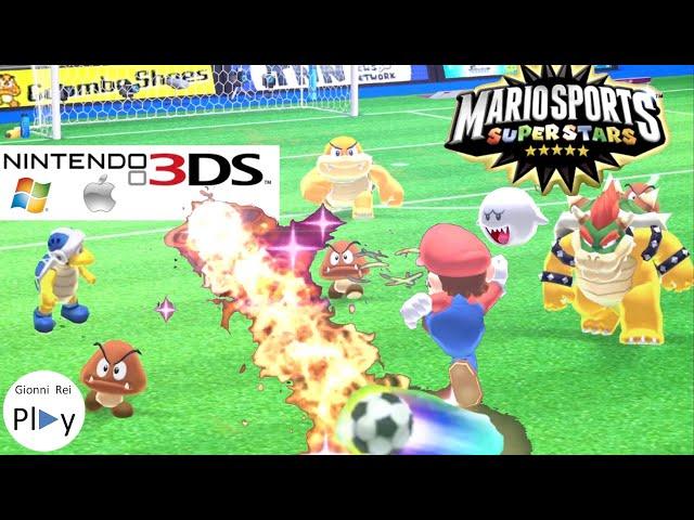 Il gioco più bello del CALCIO di Mario (3DS Sports Superstars) PC e Mac HD Nintendo Gameplay Soccer