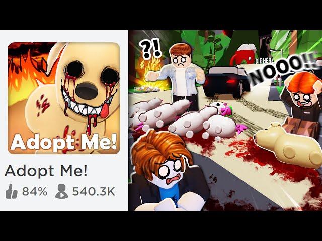 I made a disturbing Roblox Adopt Me...