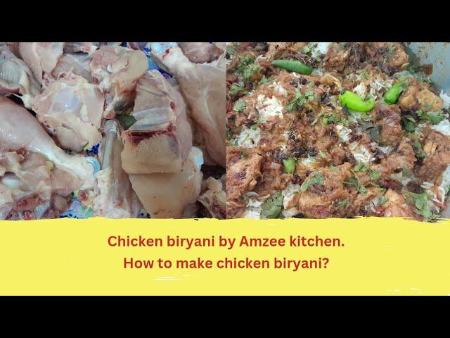 Chicken biryani by Amzee kitchen. #ChickenBiryani #Delicious #Amzeekiten #Yummy #Food