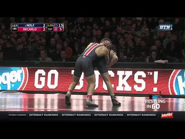 Wrestling in 60: 157 Pounds - Nolf vs. DeCarlo