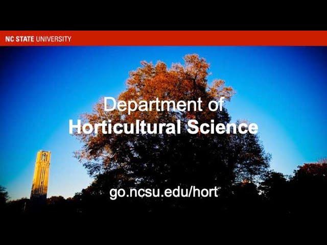 NC State Horticultural Science Open House