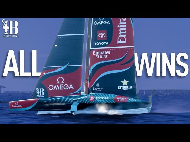 Emirates Team New Zealand  | ALL WINS | Louis Vuitton 37th America's Cup