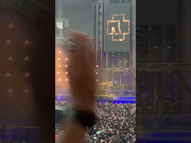 Rammstein Mein Teil intro live in Berlin 16.7.2023