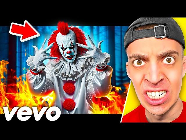 Ich reagiere auf "HORROR CLOWN DISSTRACK" gegen mich und bin schockiert... ️