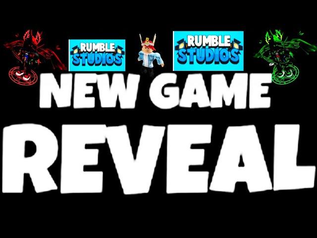 Roblox Reveal новая игра от Rumble Studios Ожидаем выхода