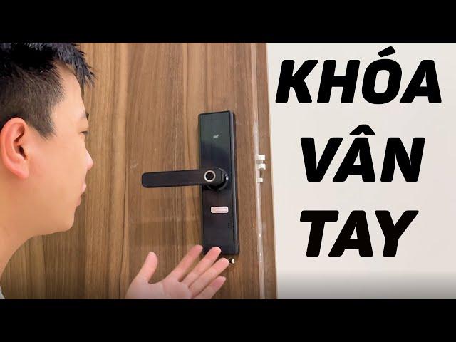 Khóa vân tay  Tuya 1 triệu hơn ĐÁNG MUA NHẤT, dùng 2 năm vẫn ngon !!!