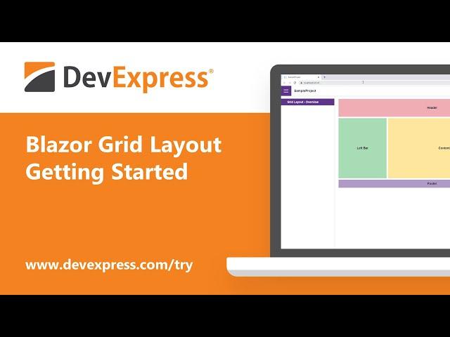 Blazor Grid Layout: Get Started