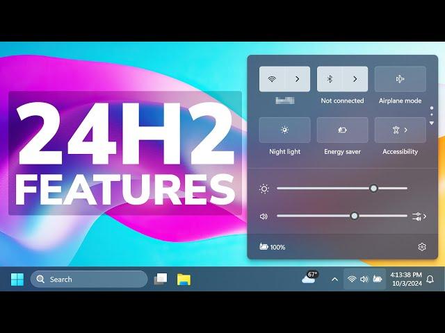 Windows 11 24H2 - All New Features (Full Release Review)