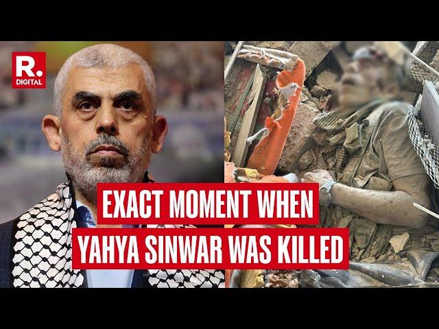 Hamas Chief Yahya Sinwar's Final Moments Caught on Camera