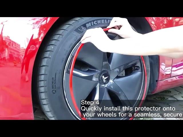 Tesla Accessories | Tesla-Medix  Model 3/Y/S/X Aluminum Alloy Wheel Rim Protector(4 PCS)