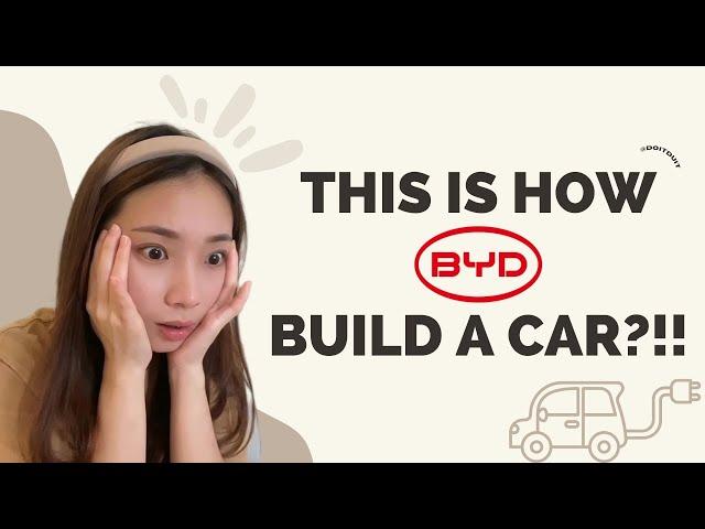 How BYD build cars to compete with Tesla?