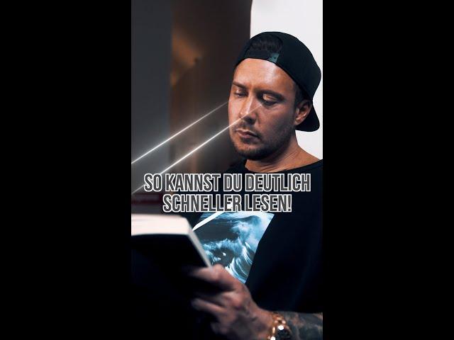 3 Tipps, um mehr und schneller zu lesen! #shorts