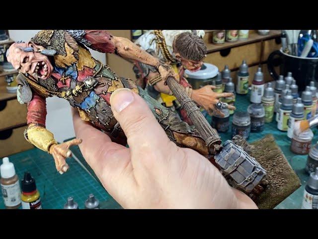 Project update: Restoring a Warhammer The Old World Bonegrinder and painting Bretonnian Giants