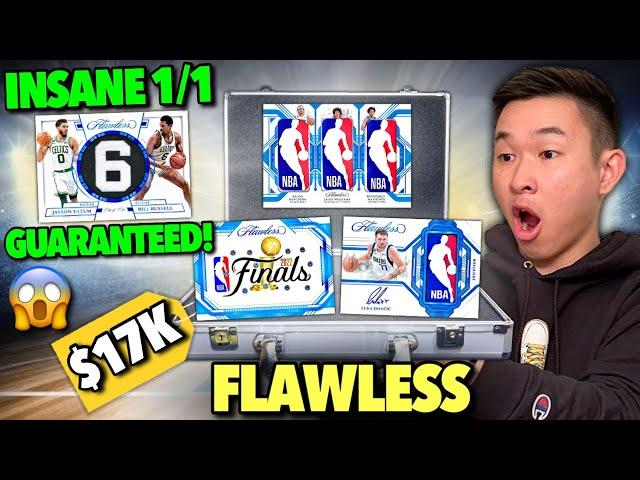 THE NEW $17K FLAWLESS  BOX IS INSANE (GUARANTEED 1/1)!  2022-23 Panini Flawless Basketball FOTL