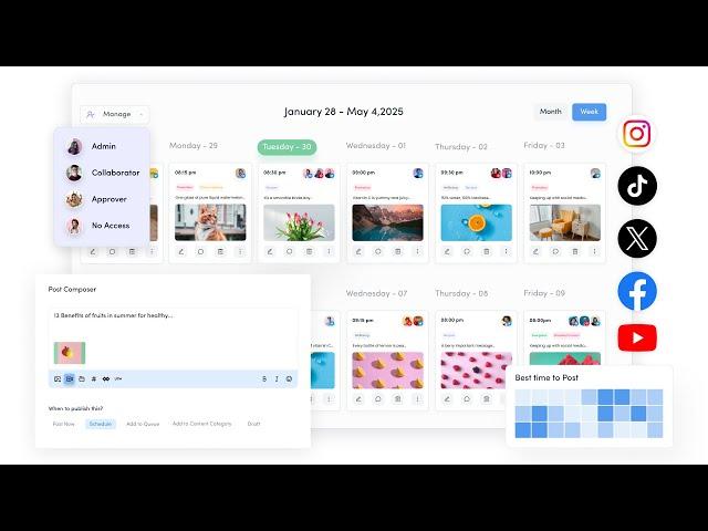 Effortless Social Media Management with ContentStudio! 14-Day Free Trial!