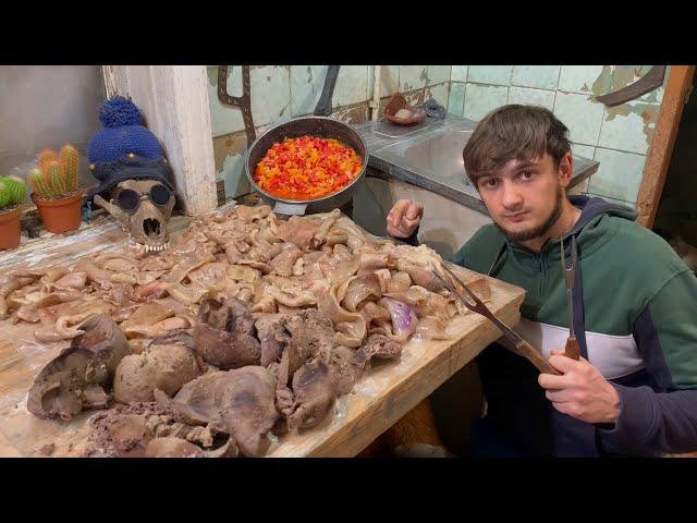 СВИНОЙ ПАШТЕТ ИЗ ШКУР И ПЕЧЕНИ | БАЗА КОРМИТ