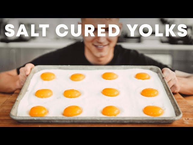 Salt Cured Egg Yolks