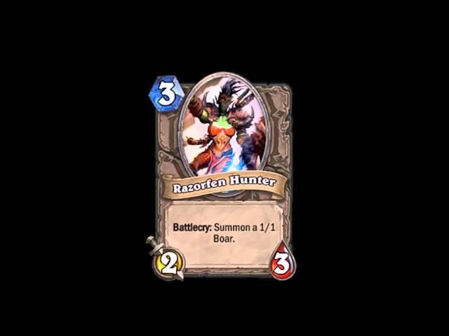 Razorfen Hunter Sounds - Hearthstone