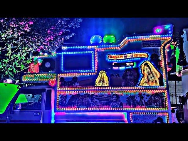 Chikuraj Dj Jhunjhunu || Full Punching Sound || New Dj Decorations Lighting || Vikas Kulhari