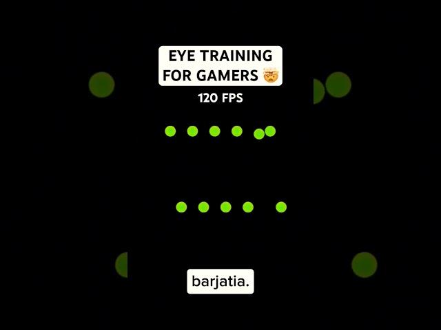 train your eyes 120 fps @EYEMPROVE #gaming #shorts