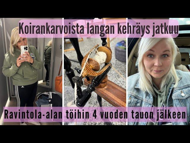 Keskiviikosta Lauantaihin /4 vuoden jälkeen ravintolatyössä / Rukilla kehruu jatkuu