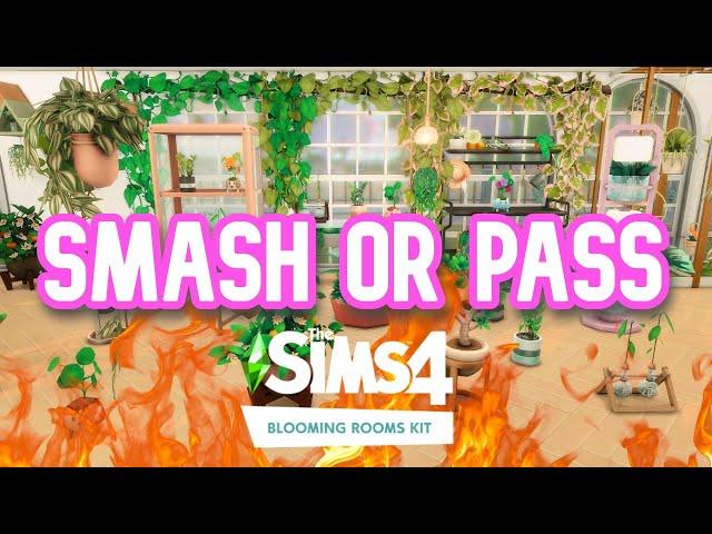 SMASH or PASS Blooming Rooms Kit Edition: Sims 4 Pack Cost Rating and Item Review #Shorts #Shorts30